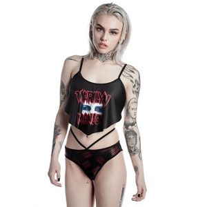 SOLD. Killstar Burn the Bridges Bikini